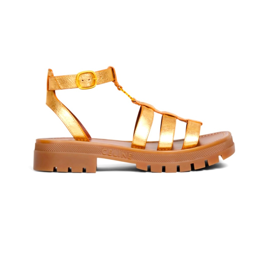 Authentic Celine clea triomphe gladiator sandal shoes